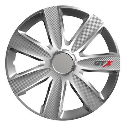 Hubcap GTX carbon &quot;silver&quot; 17&quot;