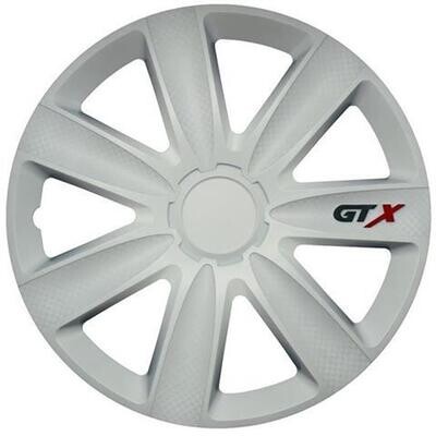 Hubcap GTX carbon &quot;white&quot; 15&quot;