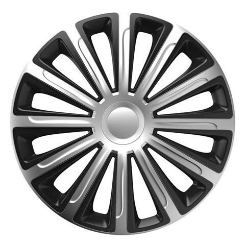 Hubcap Trend silver&amp;black 14&quot;