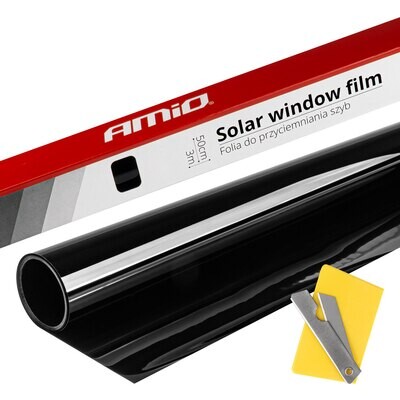 Solar Window Film Ultra Dark Black 0,5x3m (1%)