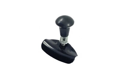 Steering wheel spinner knob, folding, black