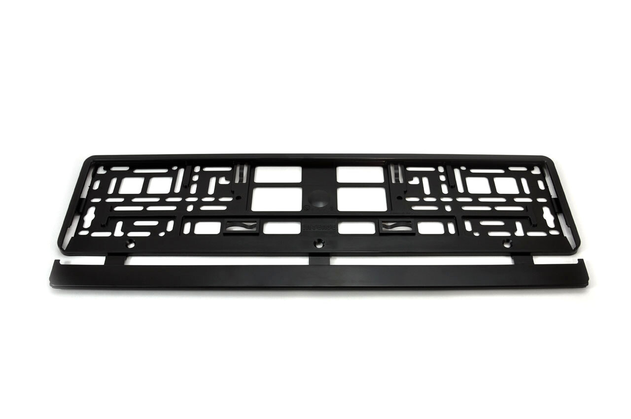 License Plate Frame - BLACK