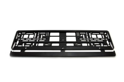 License Plate Frame - BLACK (without packaging)