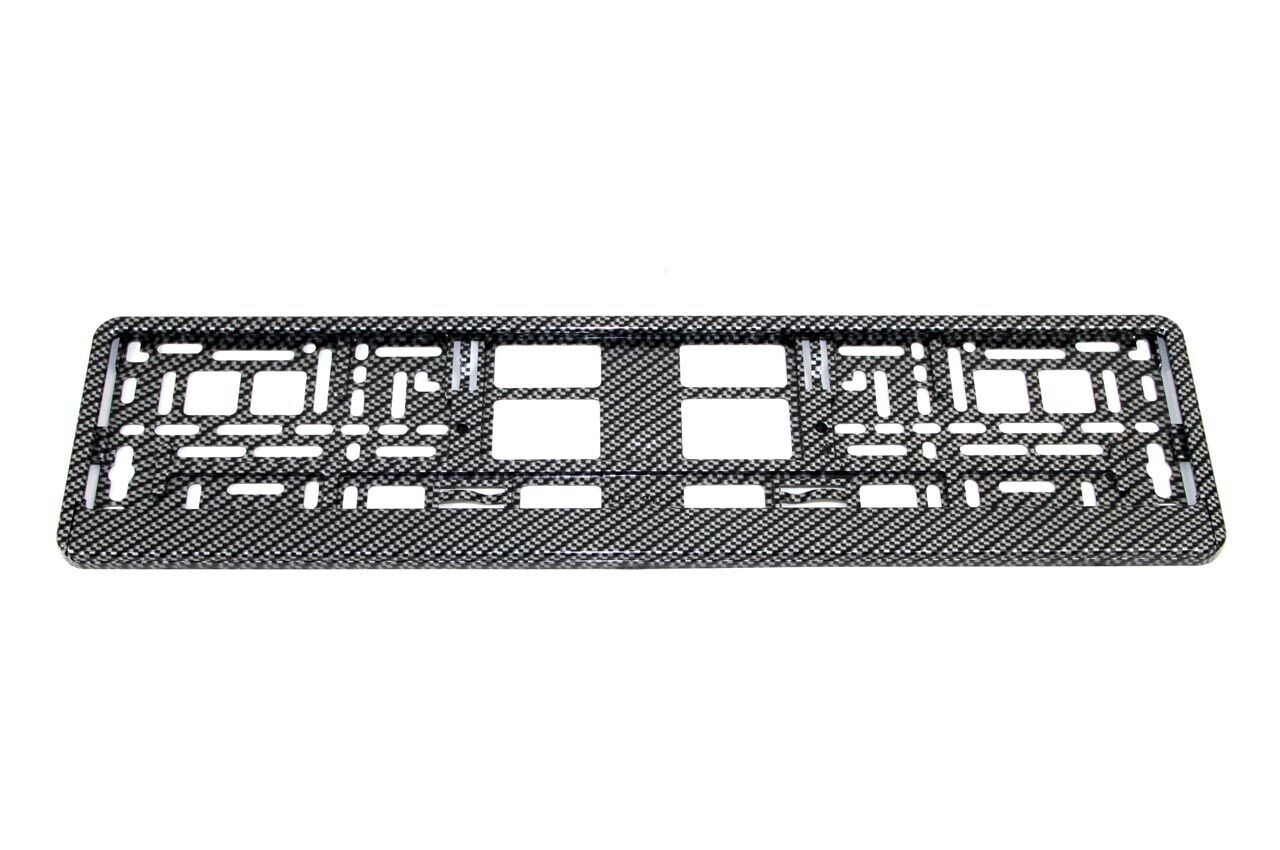 License Plate Frame - carbon