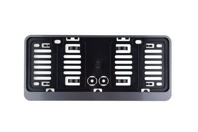 License Plate Frame small - CARBON (USA)