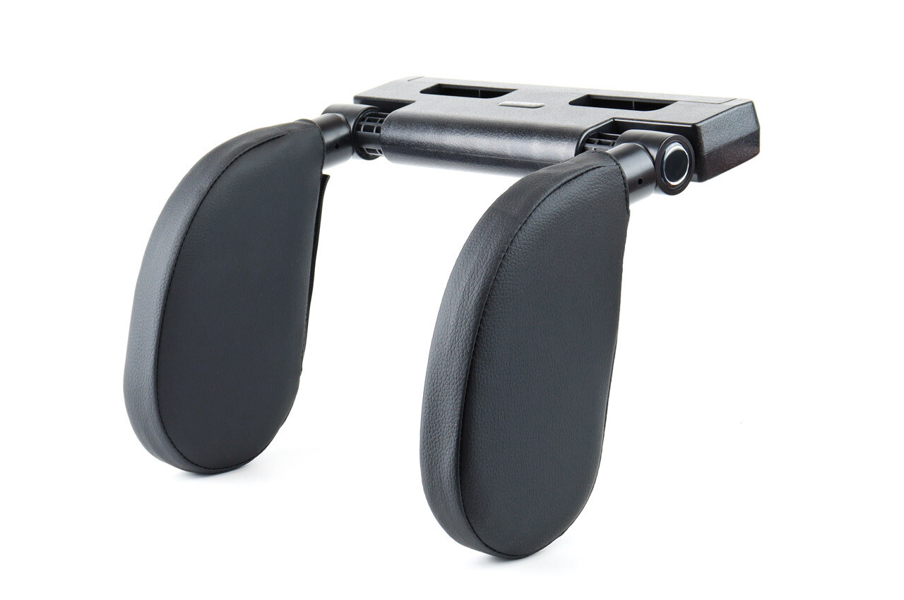 Car sleeping headrest PVC leather finish