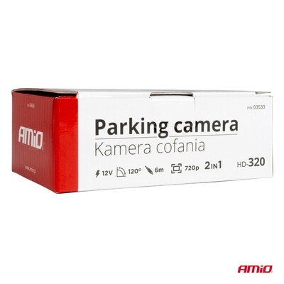 Reverse camera HD-320 12v 720p AMIO-03533