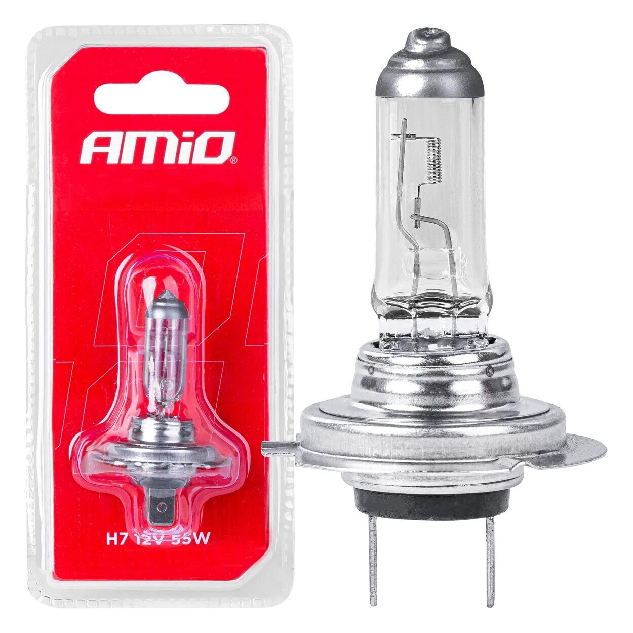 Halogen bulb H7 12V/55W, filtr UV 1pc blister