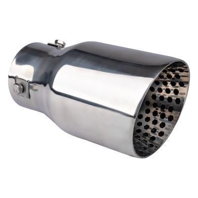 Exhaust silencer tip stainless steel chrome AMIO-04060
