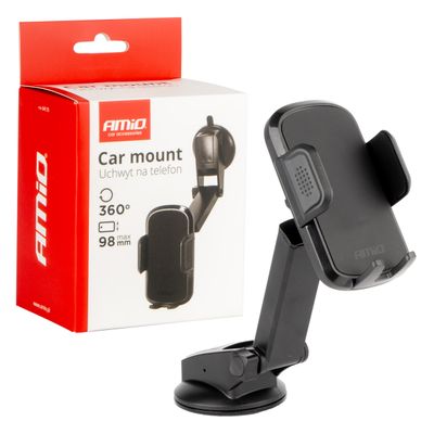 Windshield phone holder