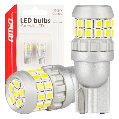 Pirnid LED CANBUS T10 W5W 30SMD 2016 White 12V/24V