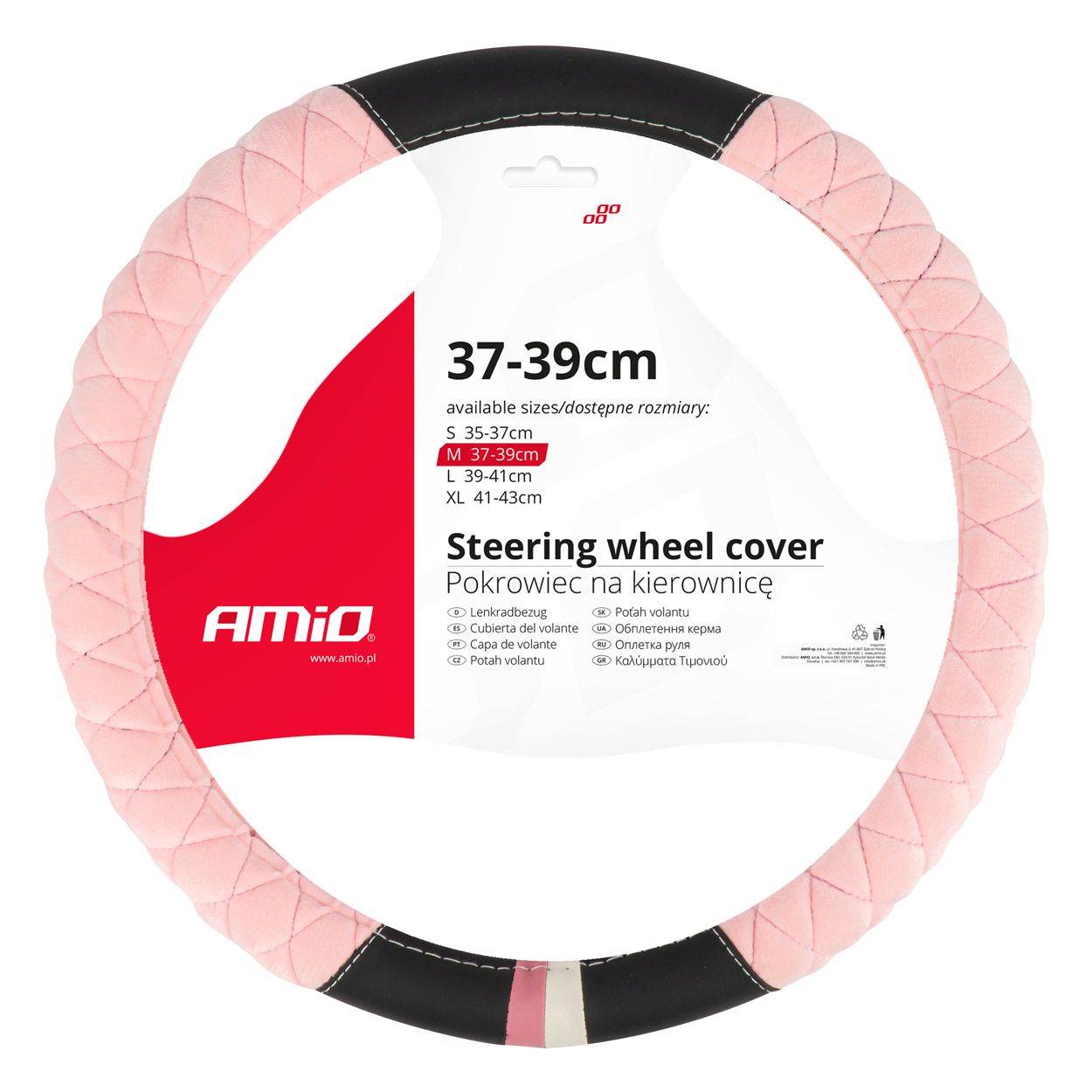 Steering wheel cover SWC-56-M (37-39cm)