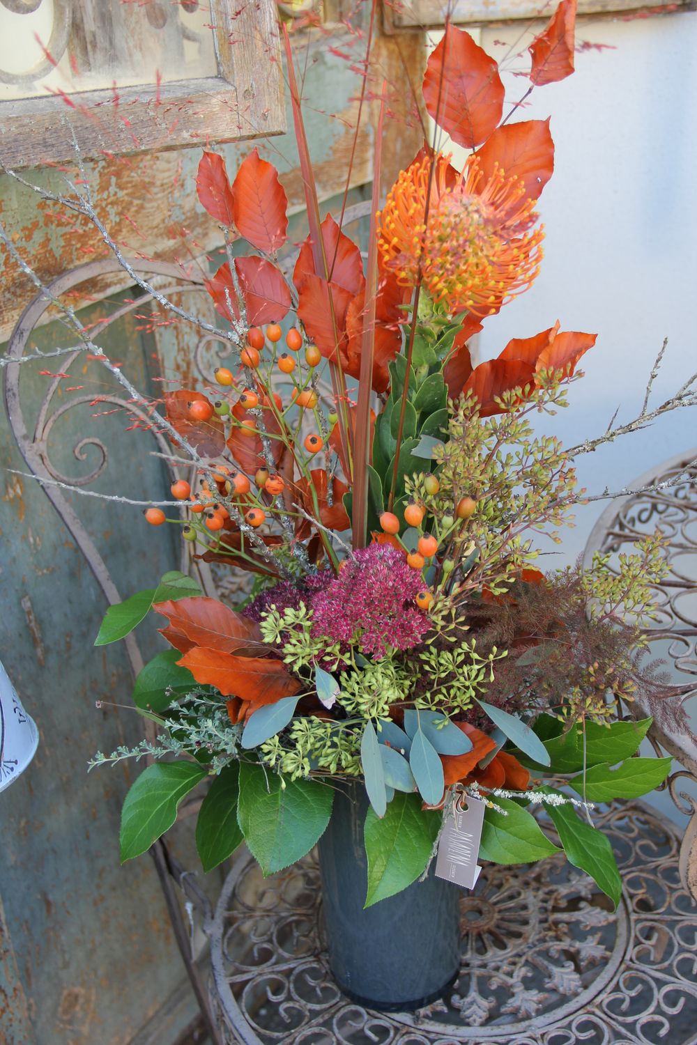 Exotische Nutans Blüte ausgarniert