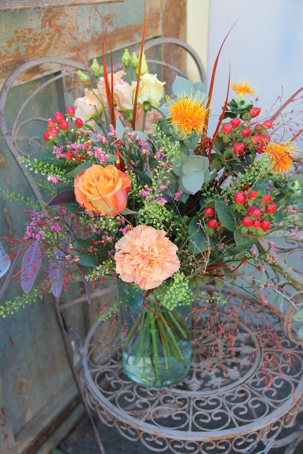 Luftiger Wiesenstrauss