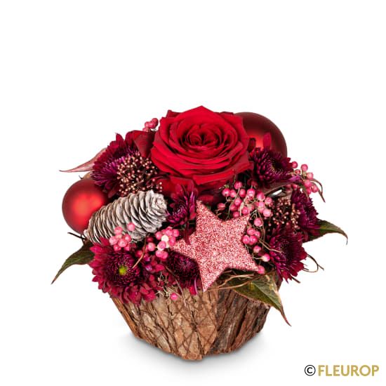 Blumengesteck «Zauber der Weihnacht»