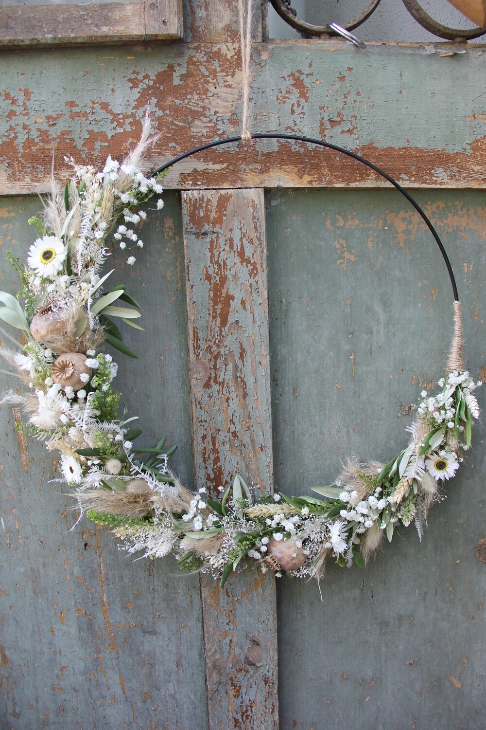 Flower Loop mit Trockenblumen