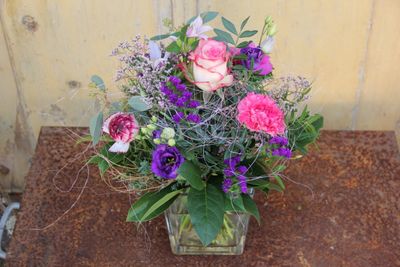 Bouquet in pink/ viollet Tönen