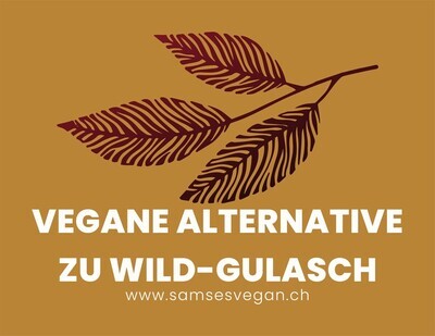 Wild-Gulasch (vegan) 600gr. im Vakuum-Beutel