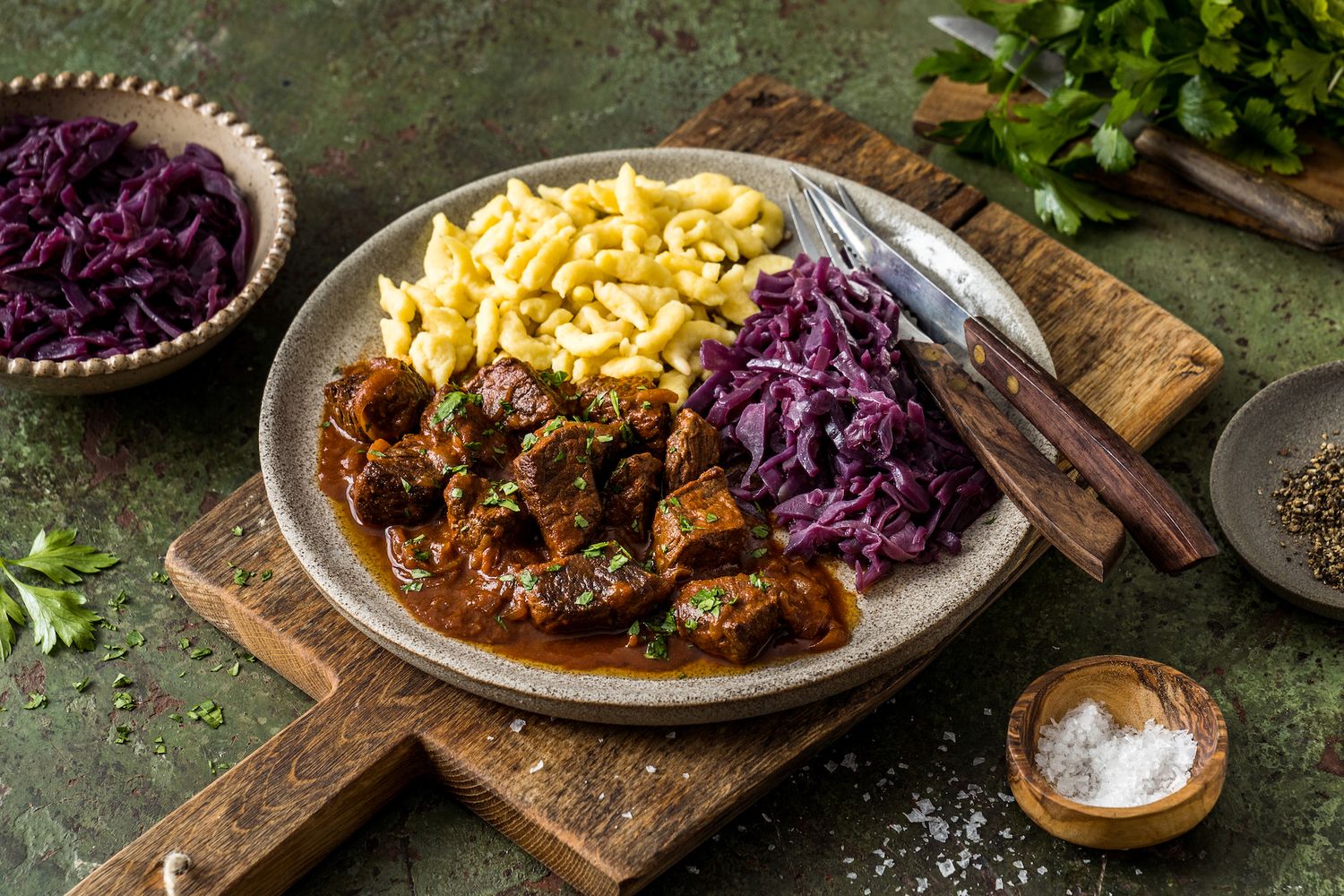 Wild Menü (vegan) 2-3 Personen