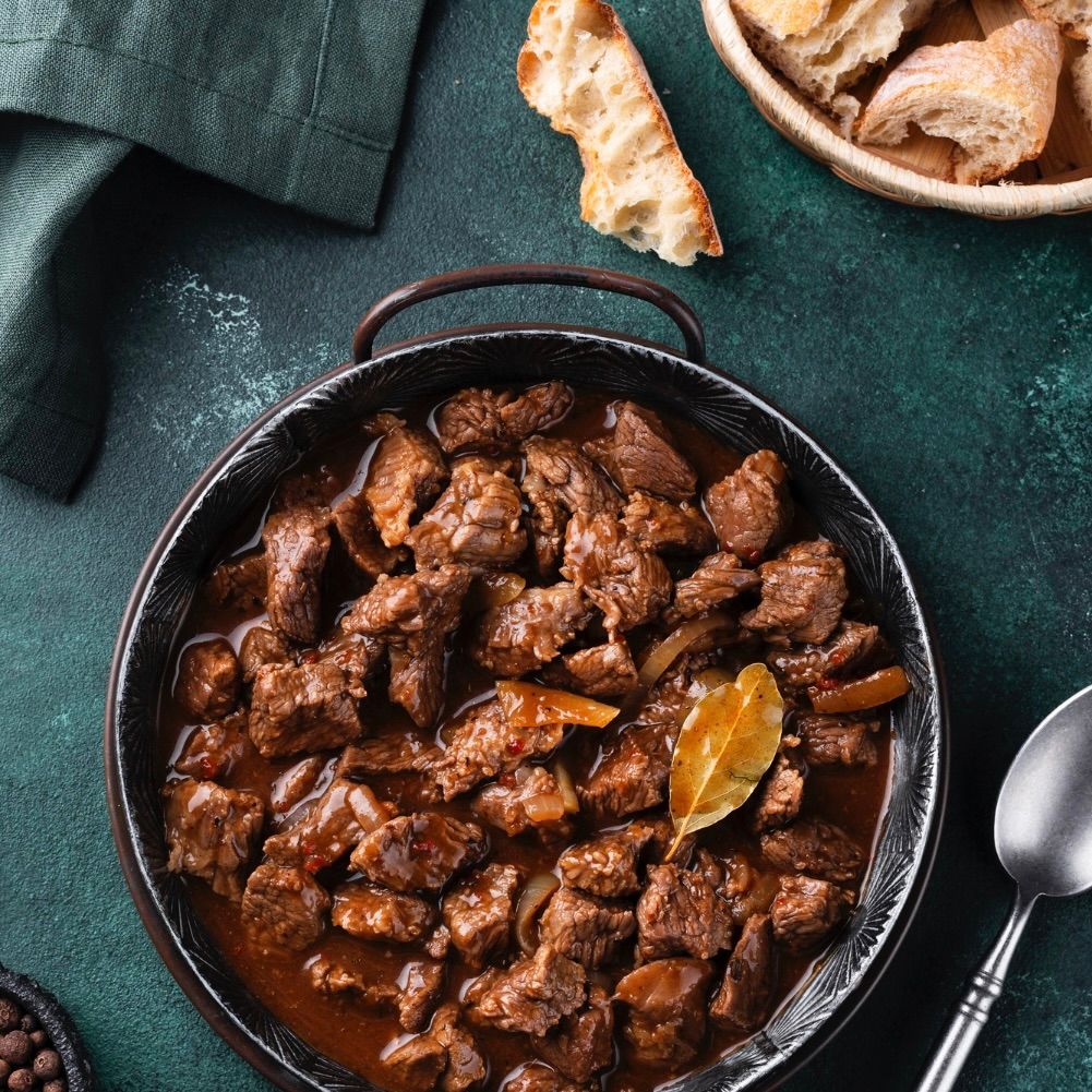 Wild-Gulasch (vegan) 600gr. im Vakuum-Beutel