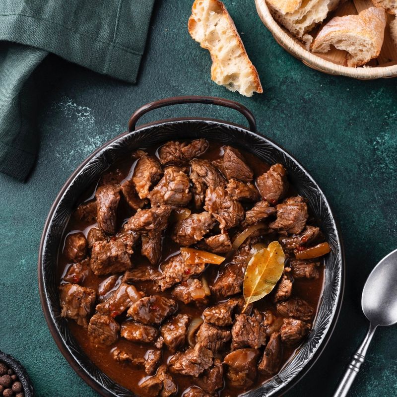 Wild-Gulasch (vegan) 600gr. im Vakuum-Beutel