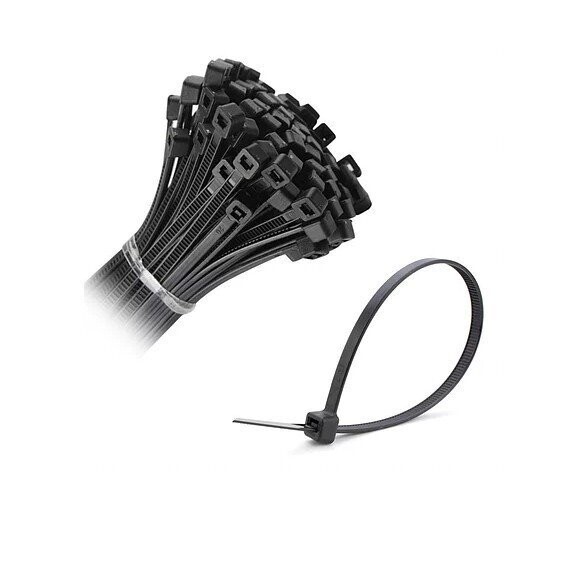 Cable Ties 4.8mm x 300mm (Pack Size: 100)
