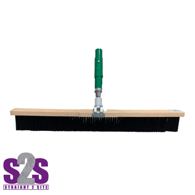 Concrete Finishing Brush & Threaded Adaptor