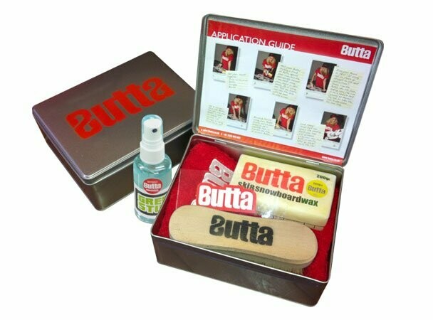 Butta Wax Kit Free Structure Pads & Base Prep Guide for Snowboard & Ski 