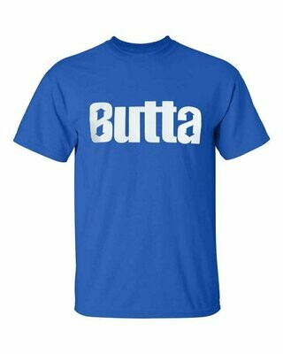 Butta - Mens T-shirt - Blue - Small