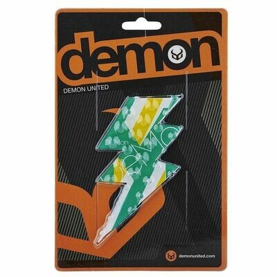 Demon Lightning Stomp Pad Clear or Green/Yellow