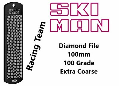 SkiMan 100mm Race Team Diamond File - 100 grade