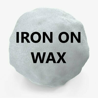 Iron on waxes