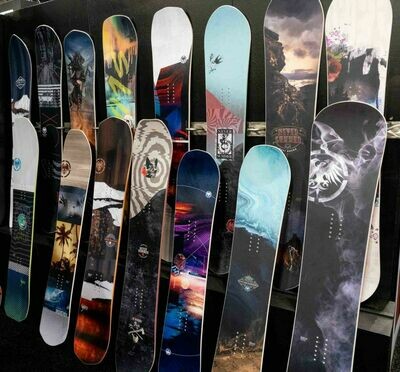 New & Seasoned Snowboards