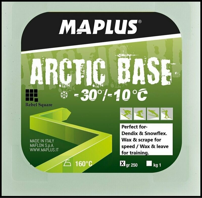 Maplus Arctic Base - Dry Slope & Ultra Cold Temp Wax Maplus Arctic Base - Dry Slope & Ultra Cold Temp Wax