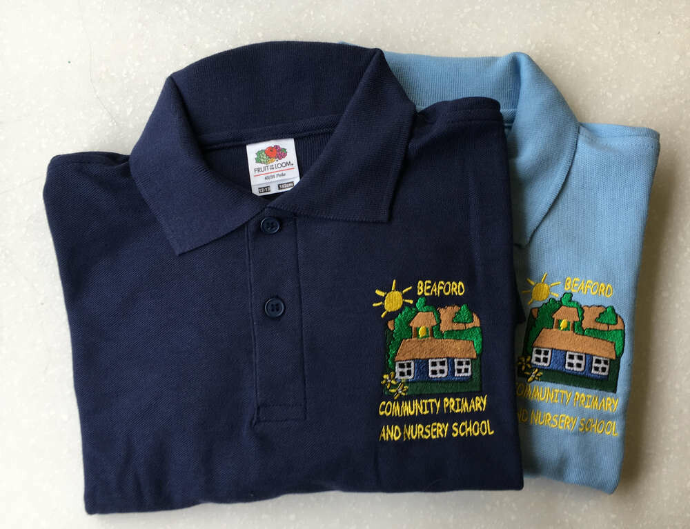 Beaford Child Size Polo Shirts