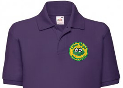 Little Frogs Child Size Polo Shirts