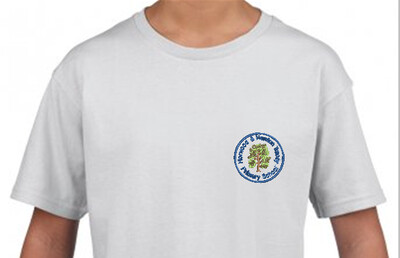 Horwood and Newton Tracey Child Size white PE T-Shirt