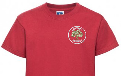 Langtree Child Size T-Shirt Classic Red