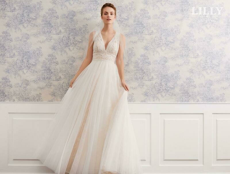 Brautkleid Lilly - Gr. 38 vorrätig