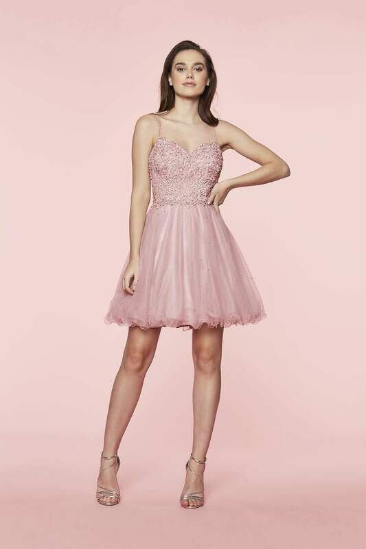 Abendkleid Laona -desert rose (Last Chance)
