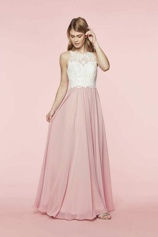 Abendkleid Laona - creme/desert rose