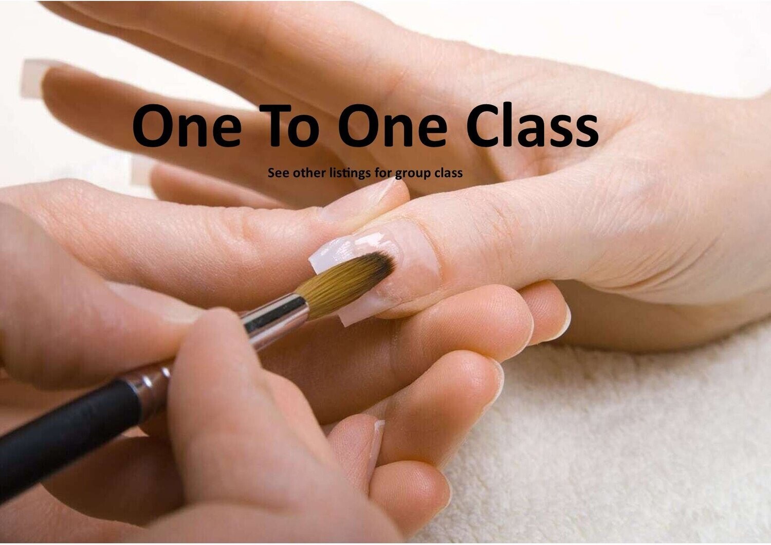One to One Acrylic Nail Extension Theory & Practical Course