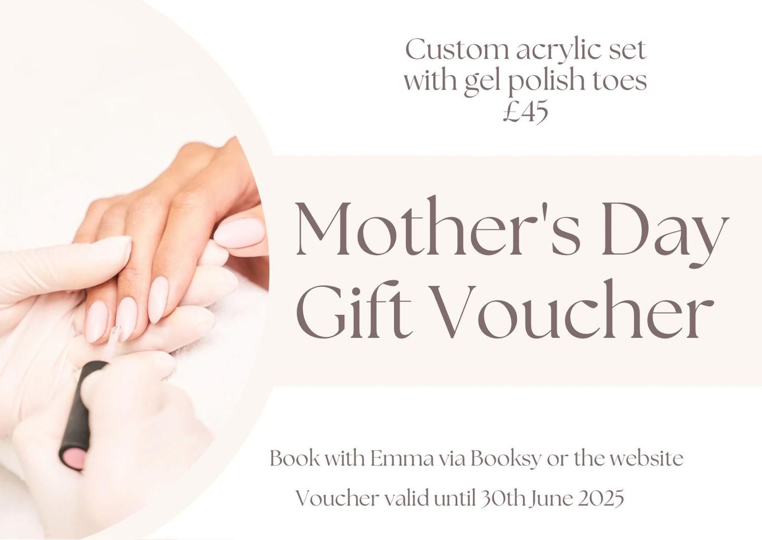 Mothers Day Package 4 - with Emma
