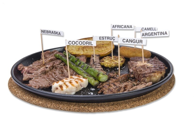 PARRILLADA EXÓTICA DE 7 CARNES 580 grs para 2 personas