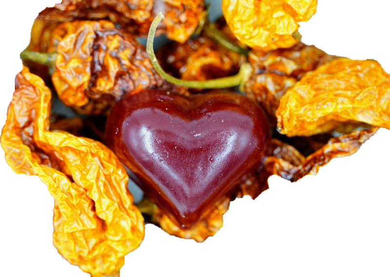 CORAZÓN INFERNAL (GOMINOLA) DE NAGA JOLOKIA 1 unidad