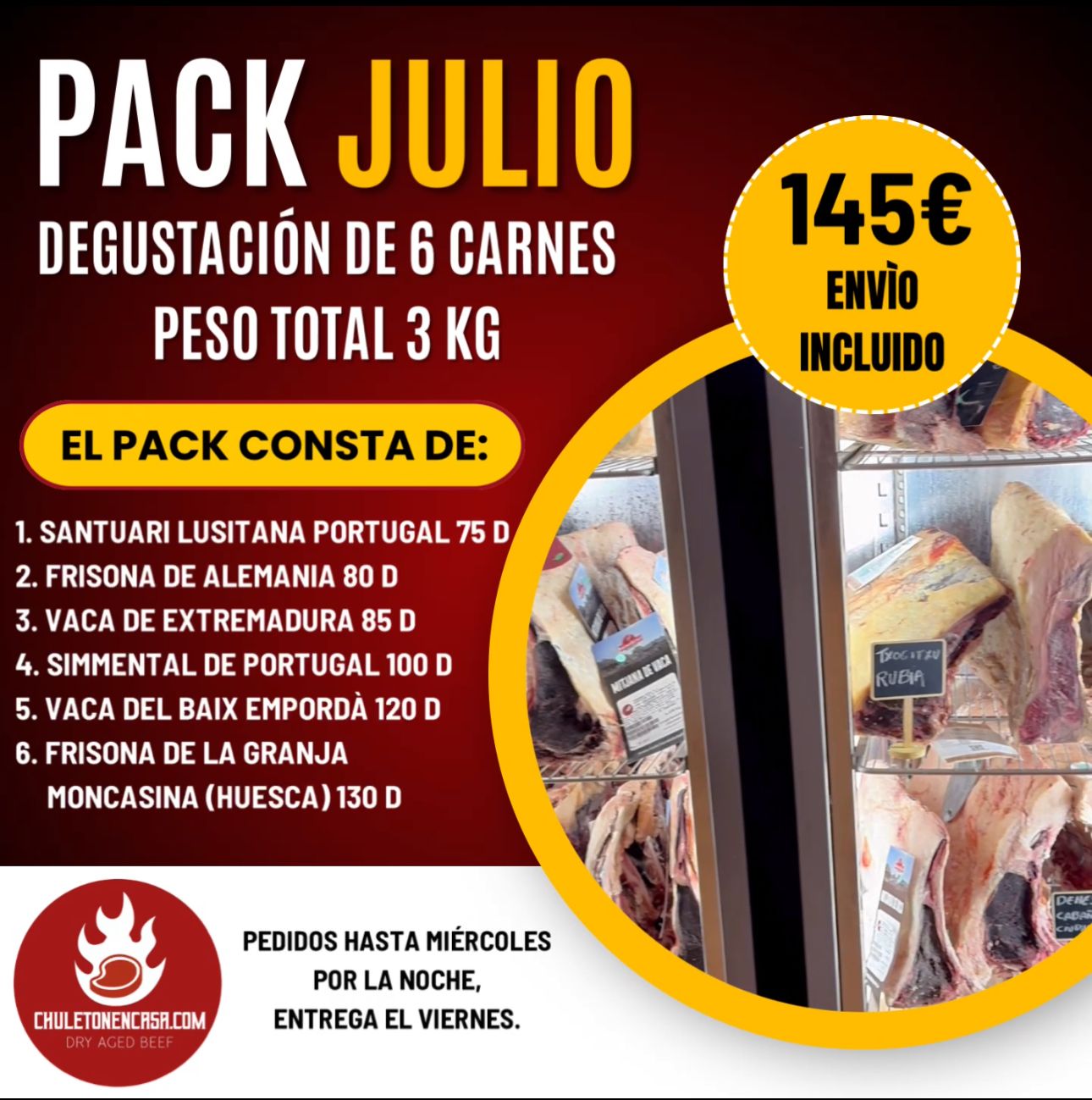 PACK MES DE JULIO