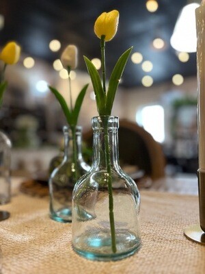 Short Glass Vase