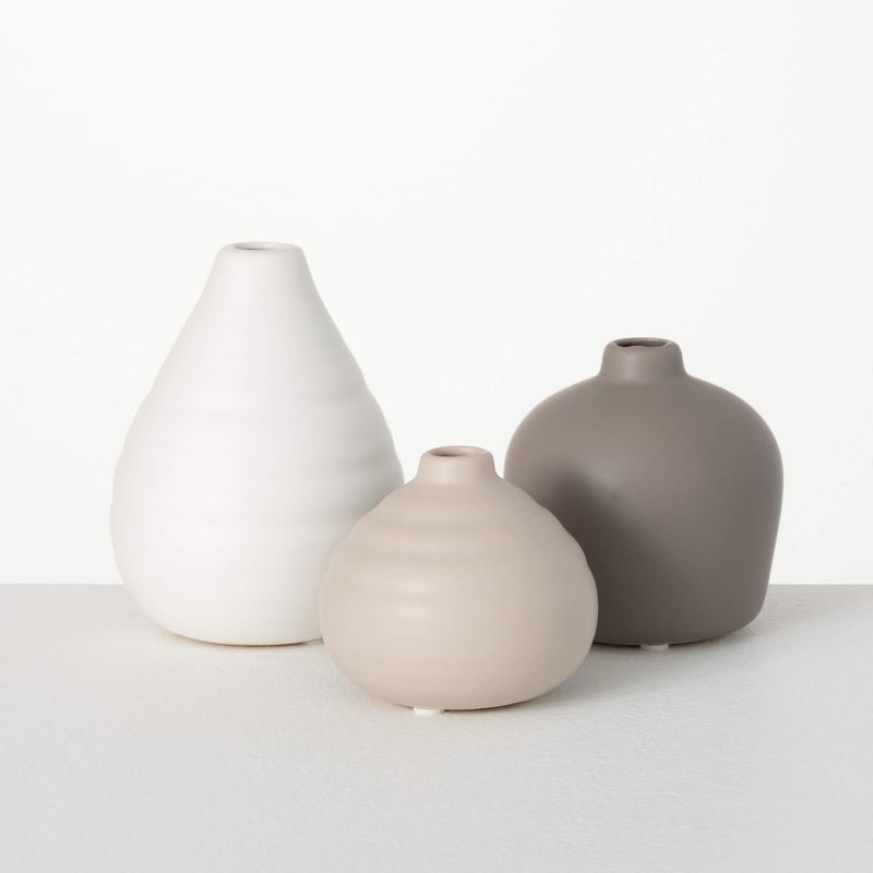 Blush Neutral Compact Vase