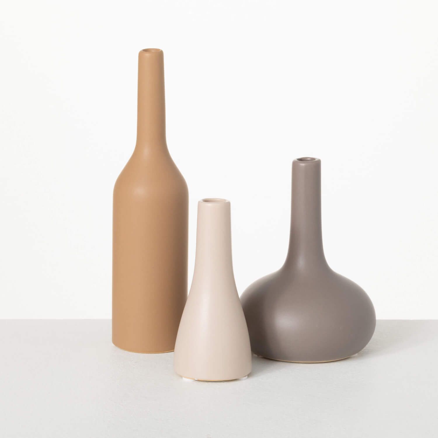 Warm Matte Bud Vase