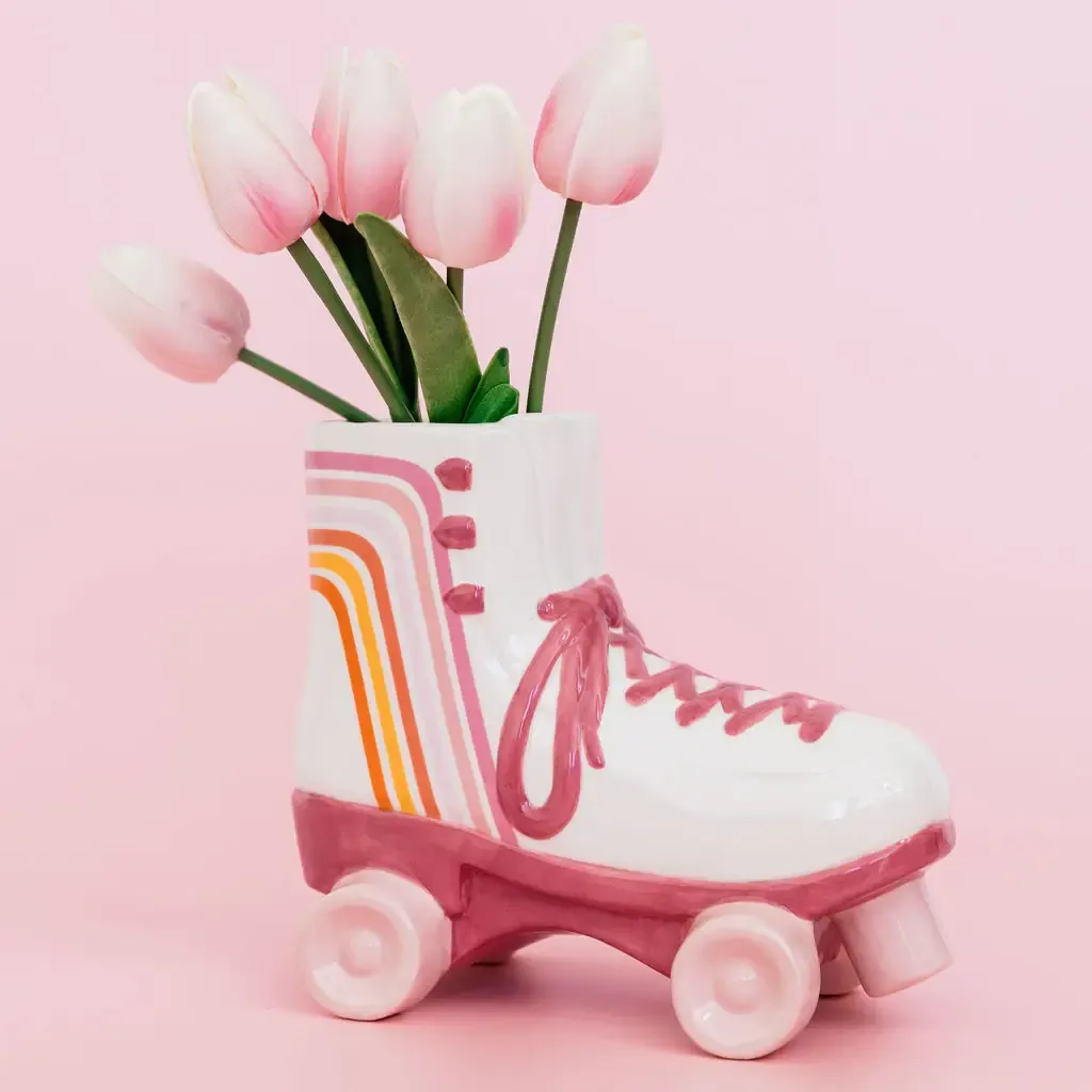 Roller Skate Vase